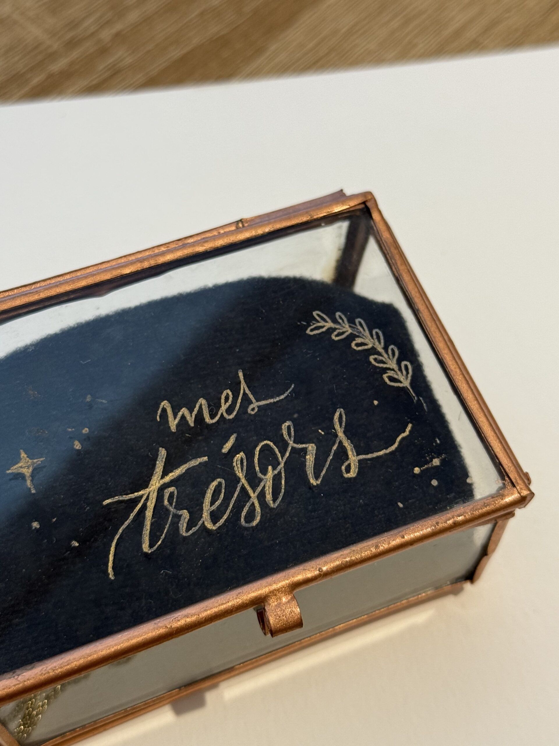 gravure sur verre