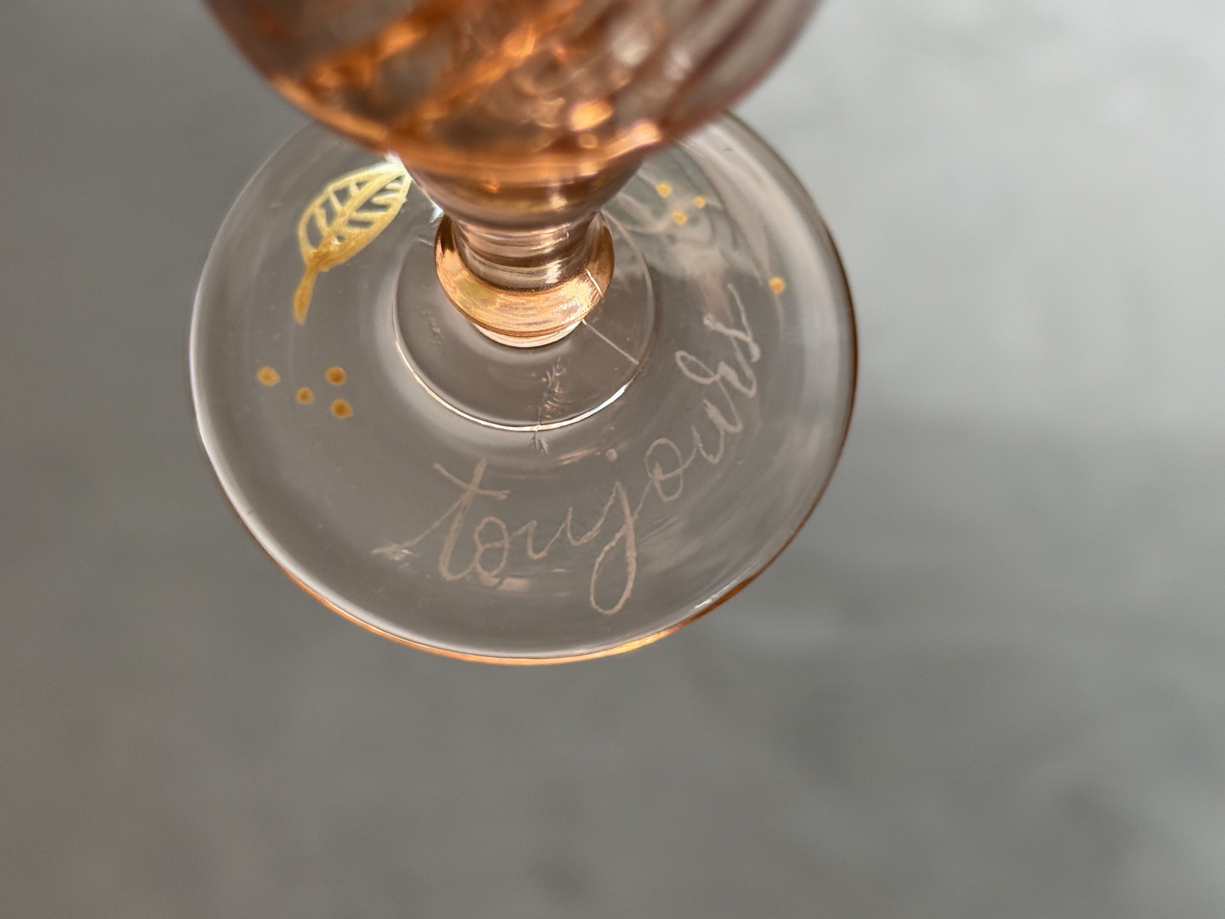 gravure sur verre