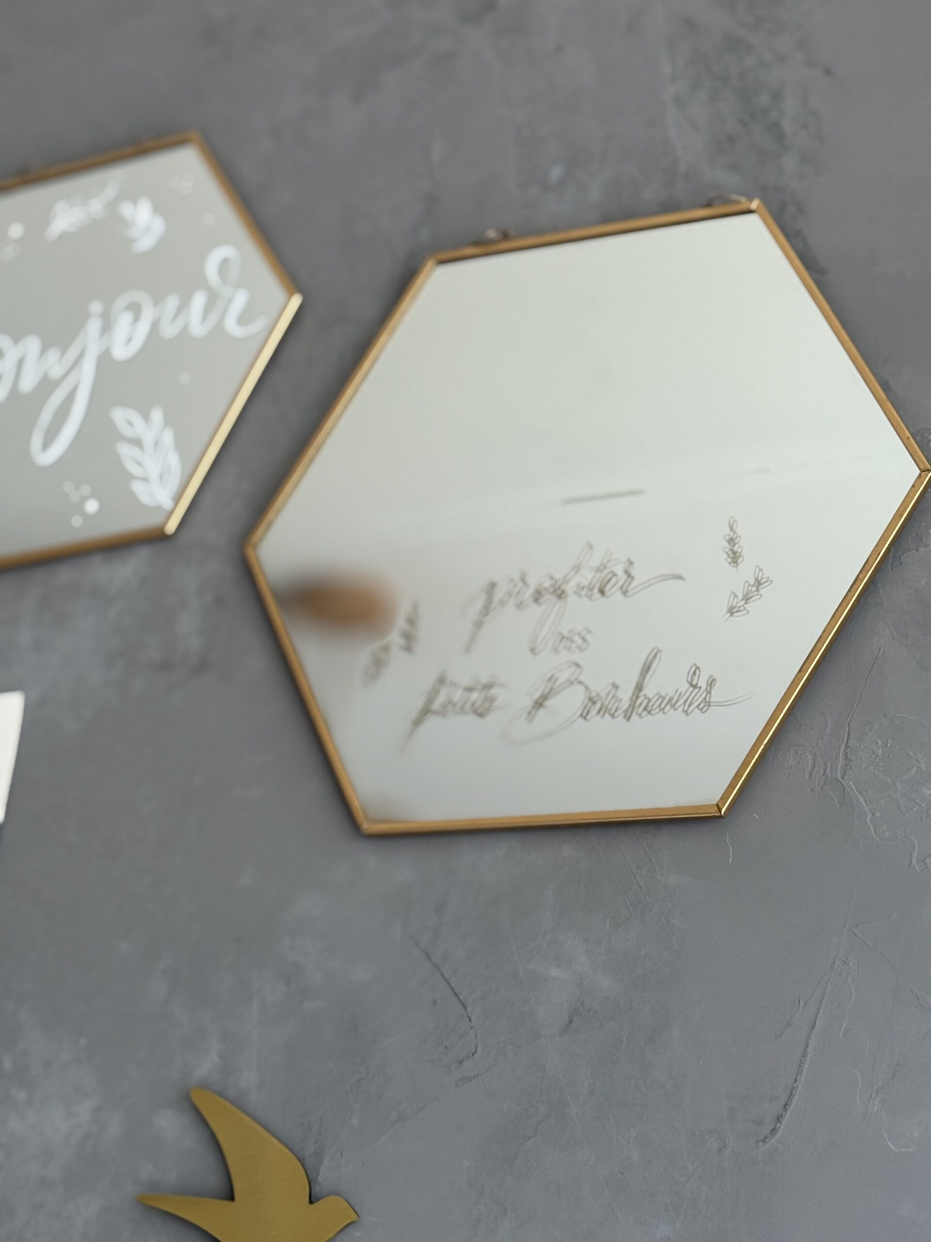 Gravure sur Miroir