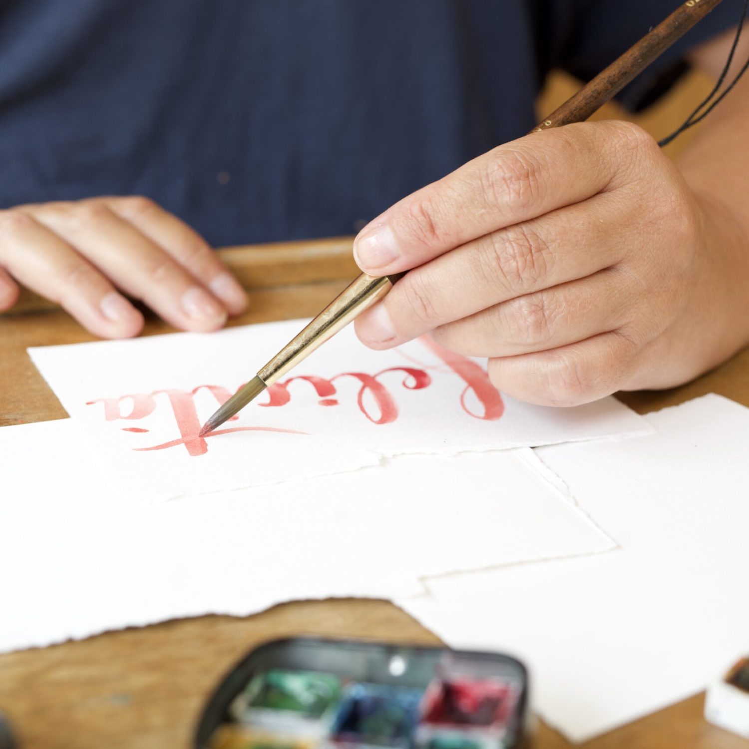 artiste calligraphe Nice