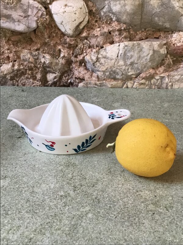 Presse citron porcelaine - collection BLEUE