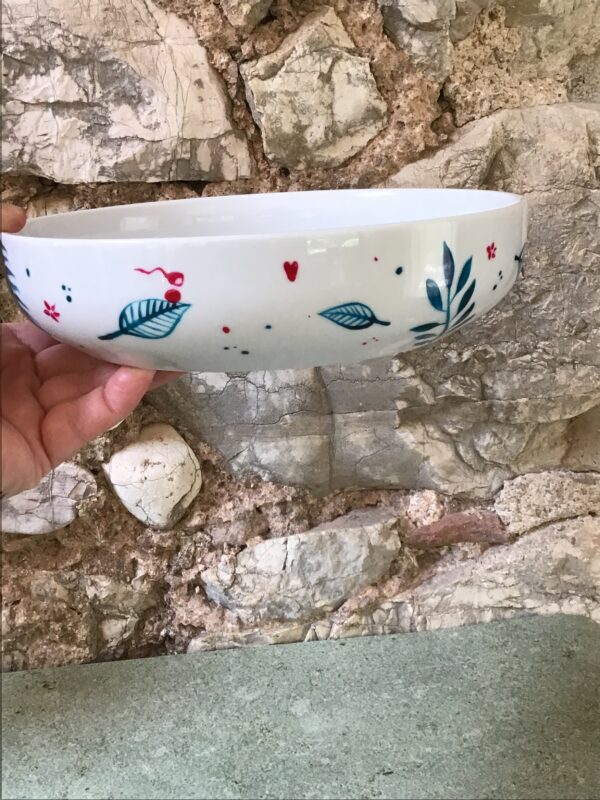 Saladier yaka porcelaine - collection BLEUE – Image 2