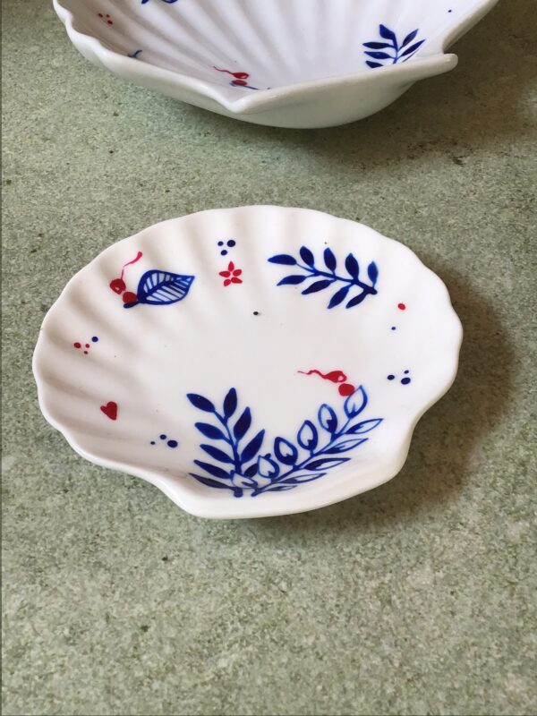 Coquillage en porcelaine - collection BLEUE – Image 2