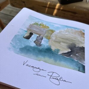 Atelier Aquarelle “Vacances en Italie”