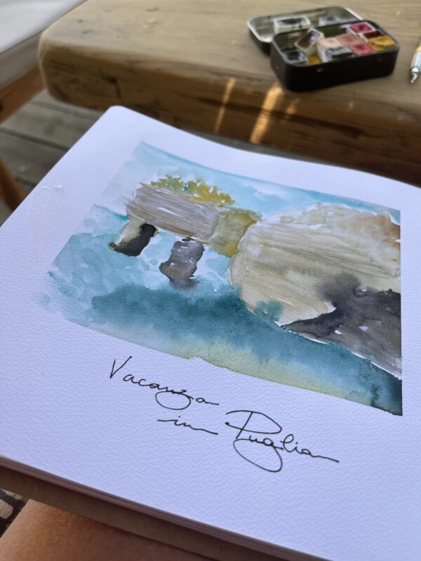 Atelier Aquarelle “Vacances en Italie”