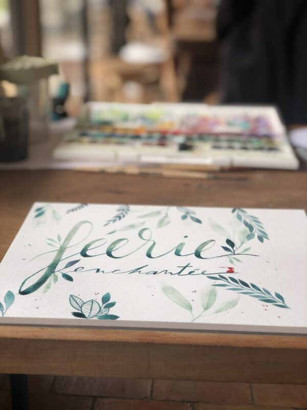 Atelier Brush Lettering