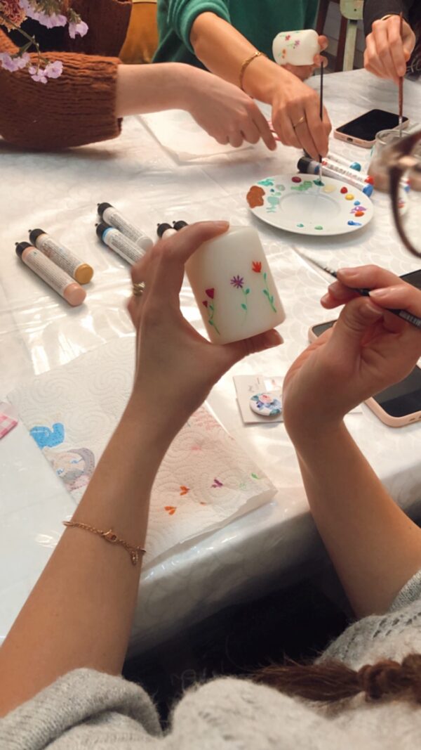 Atelier Peinture sur Bougie – Image 4