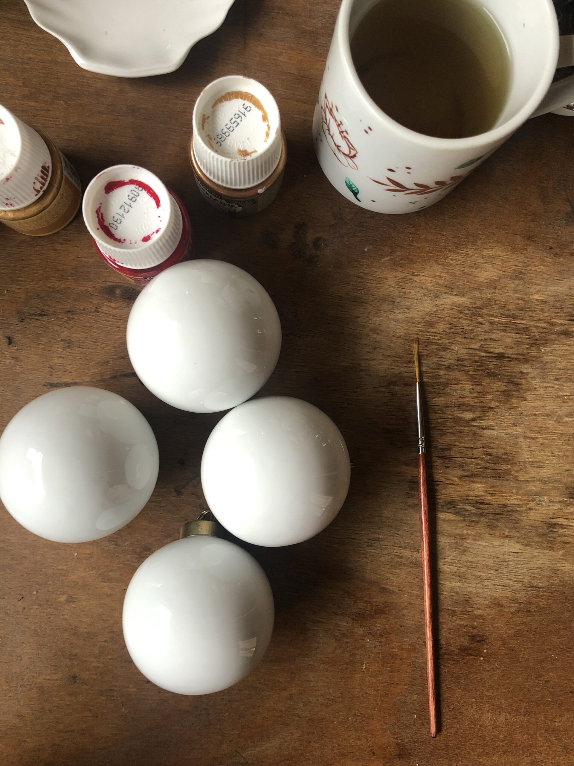 Atelier peinture Boule de Noël Céramique – Image 4