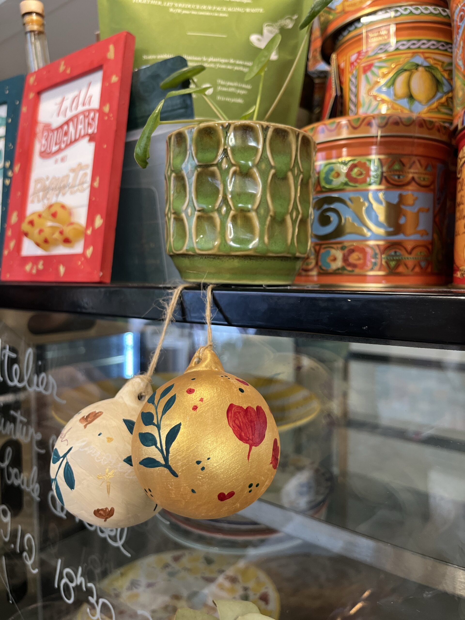 Atelier peinture Boule de Noël Céramique – Image 2