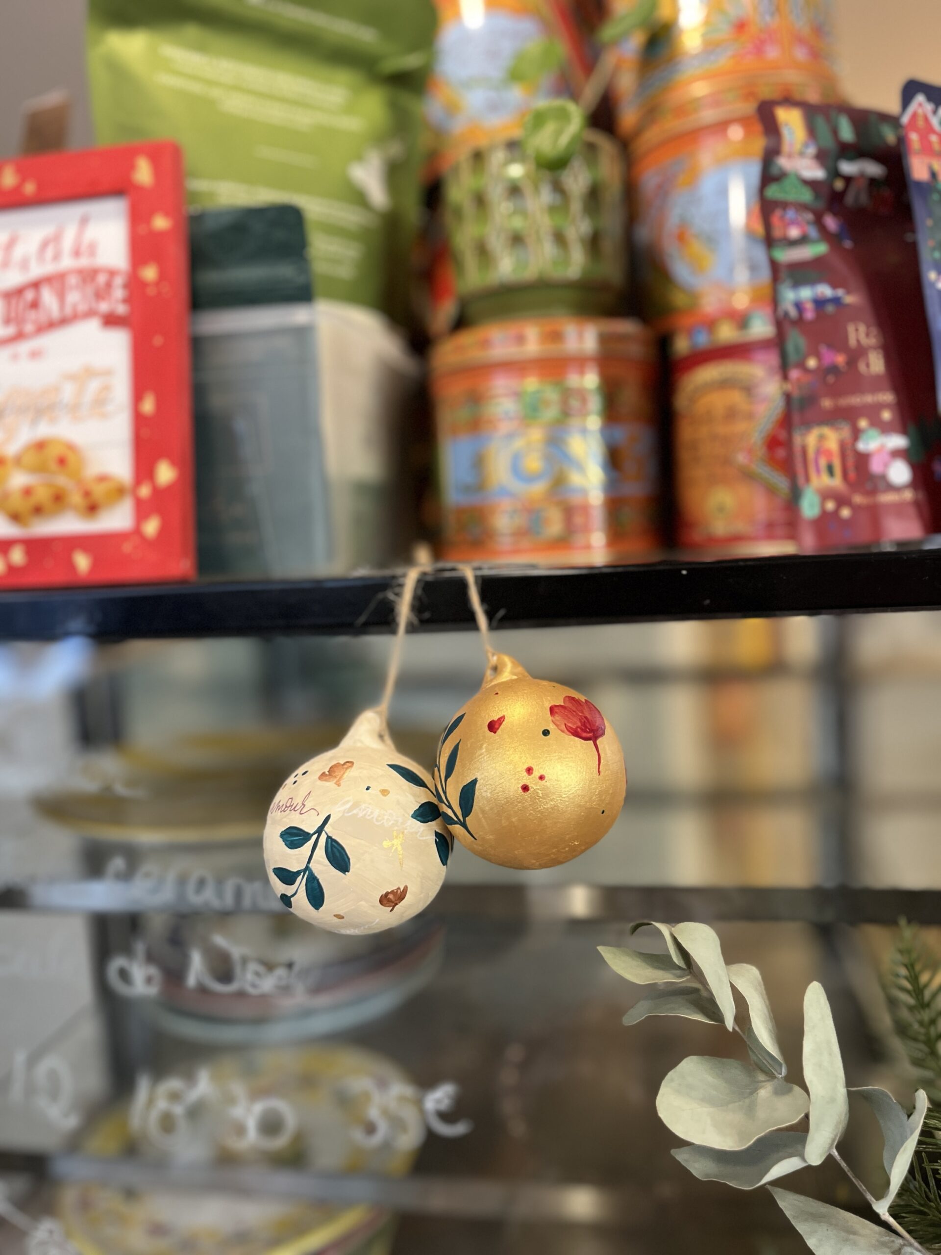 Atelier peinture Boule de Noël Céramique – Image 3