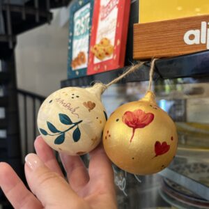 Atelier peinture Boule de Noël Céramique