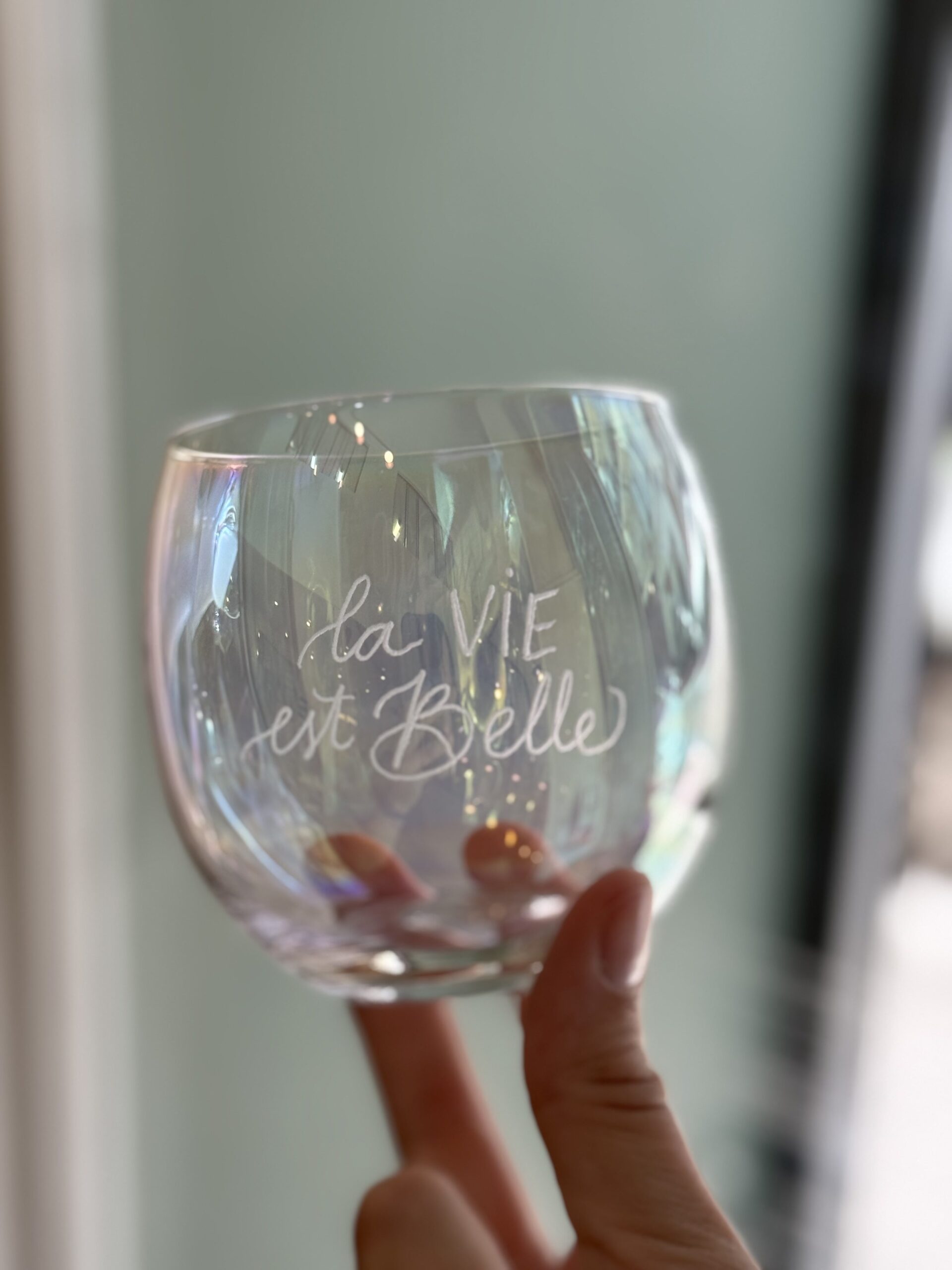 Gravure sur Verre