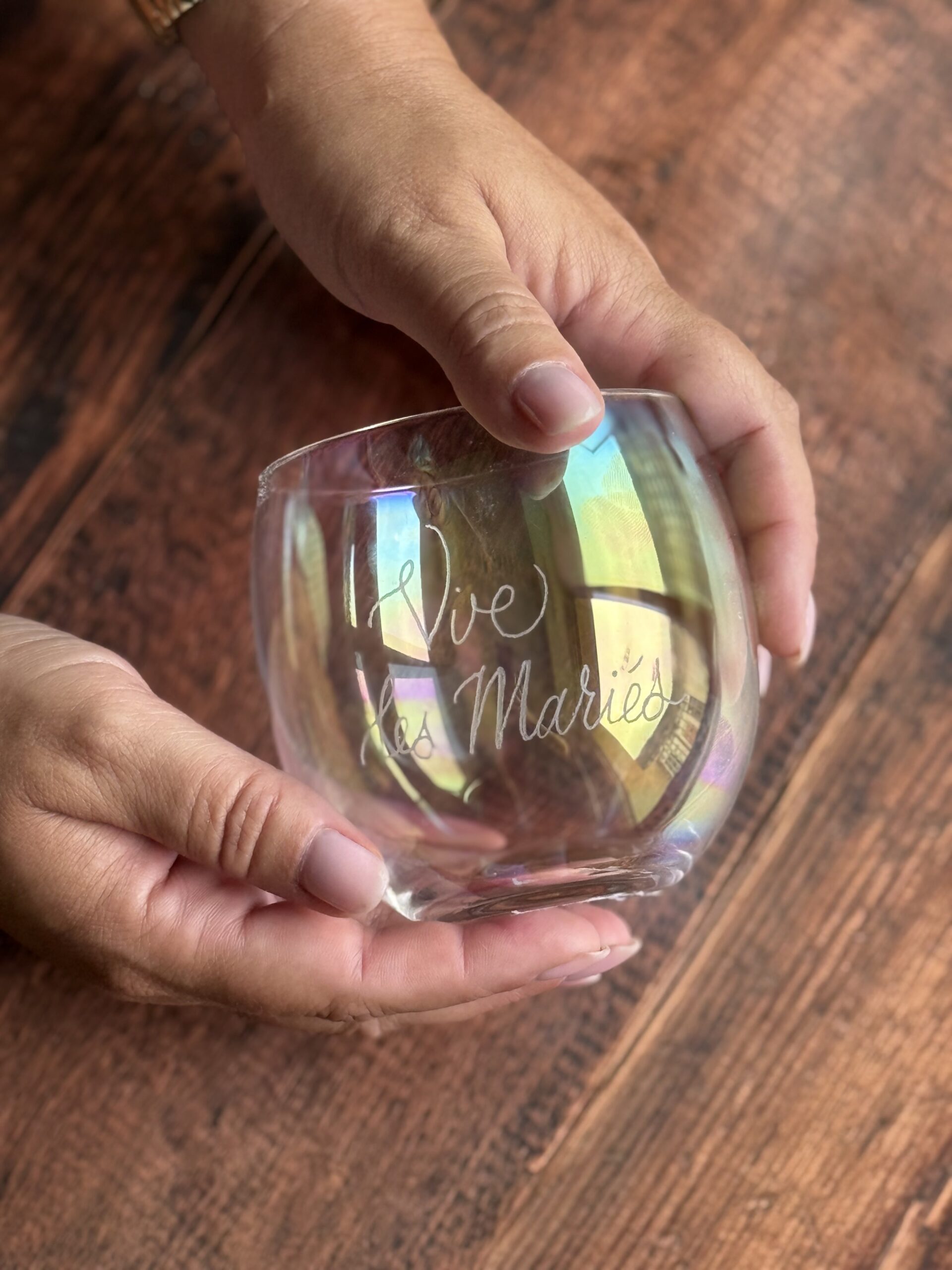 gravure sur verre