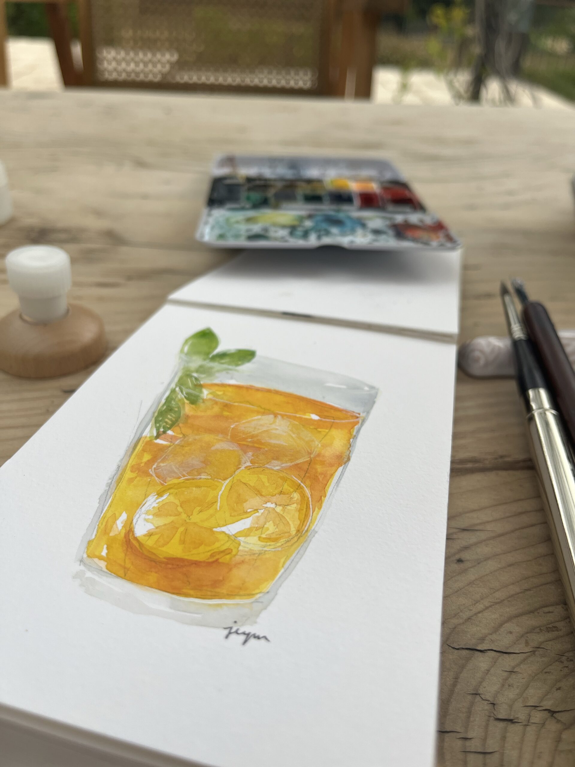 Découvrez l'aquarelle