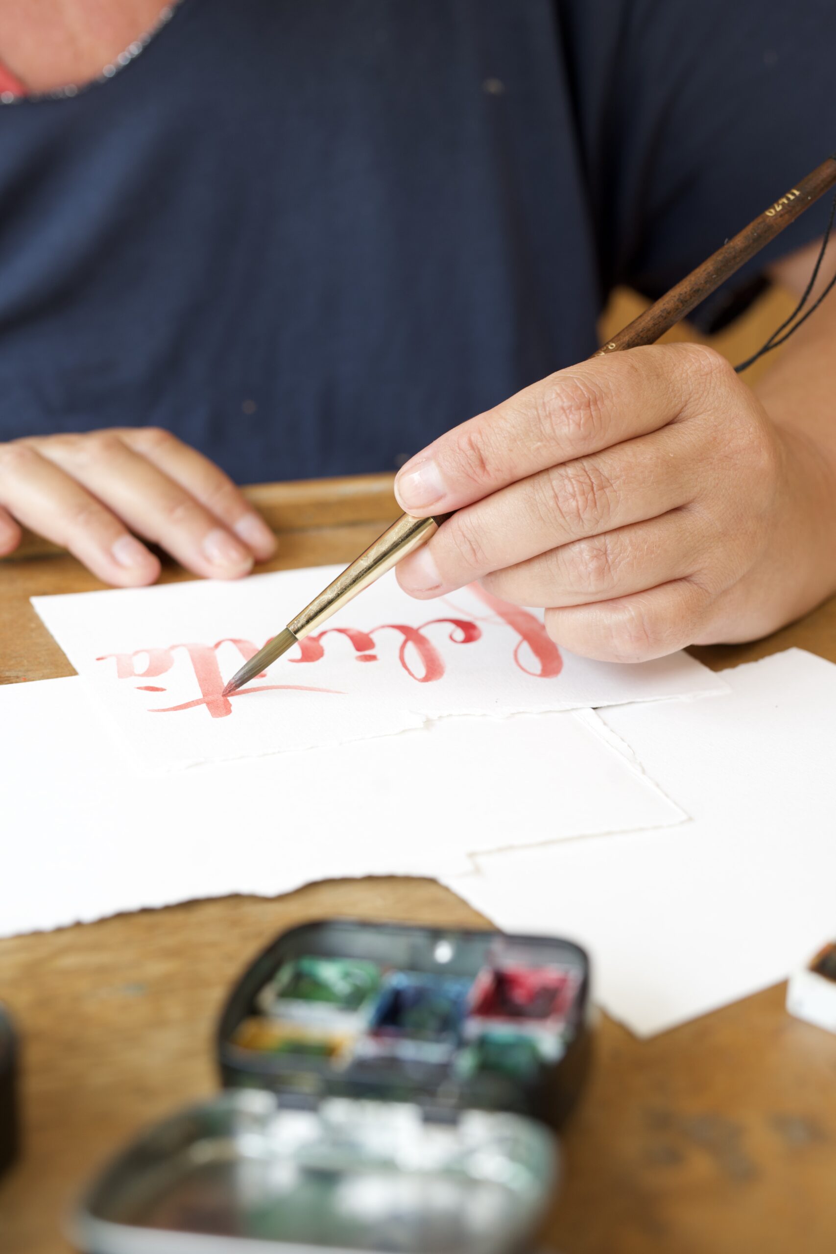 artiste calligraphe Nice