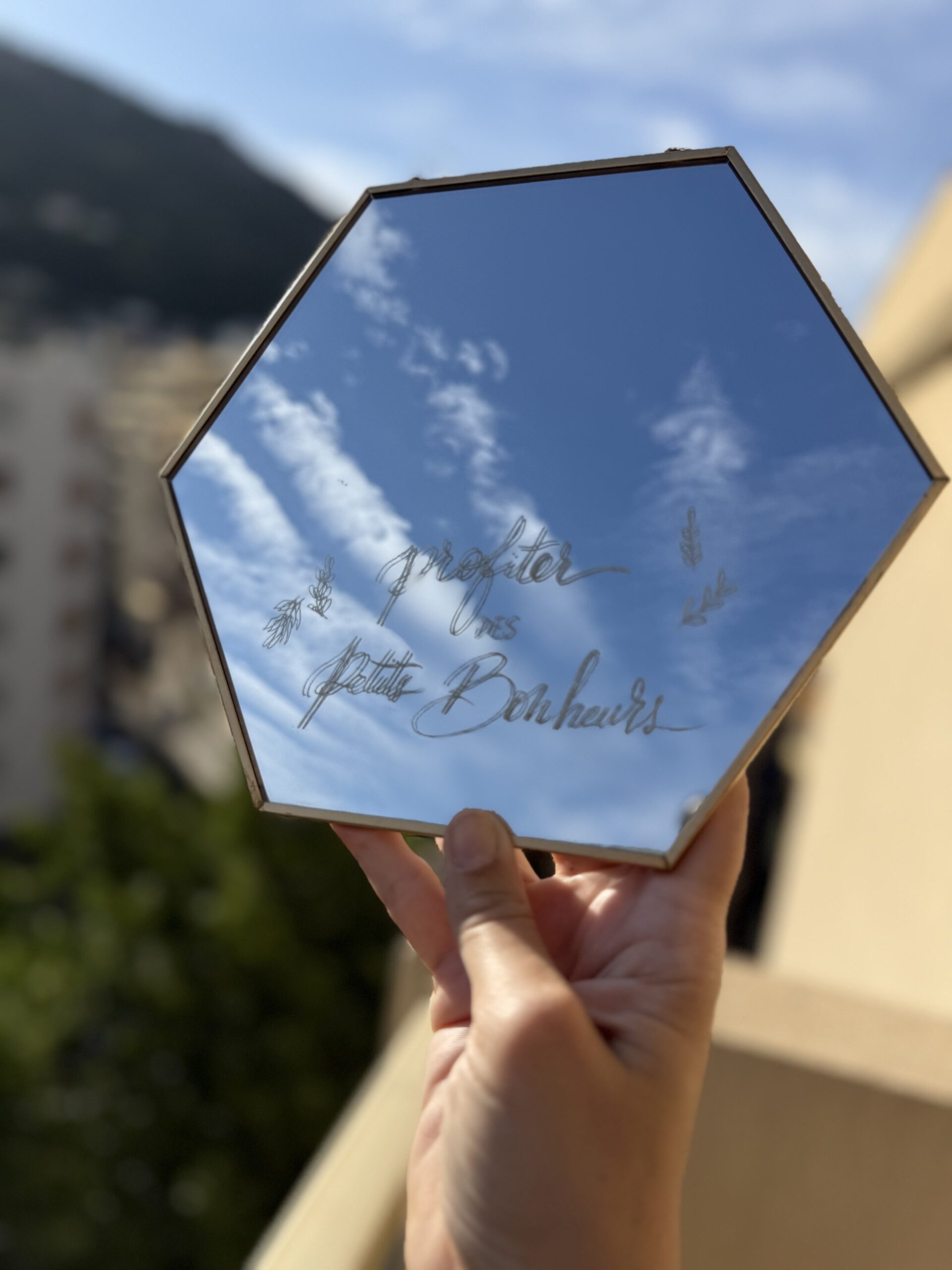 Gravure sur Miroir