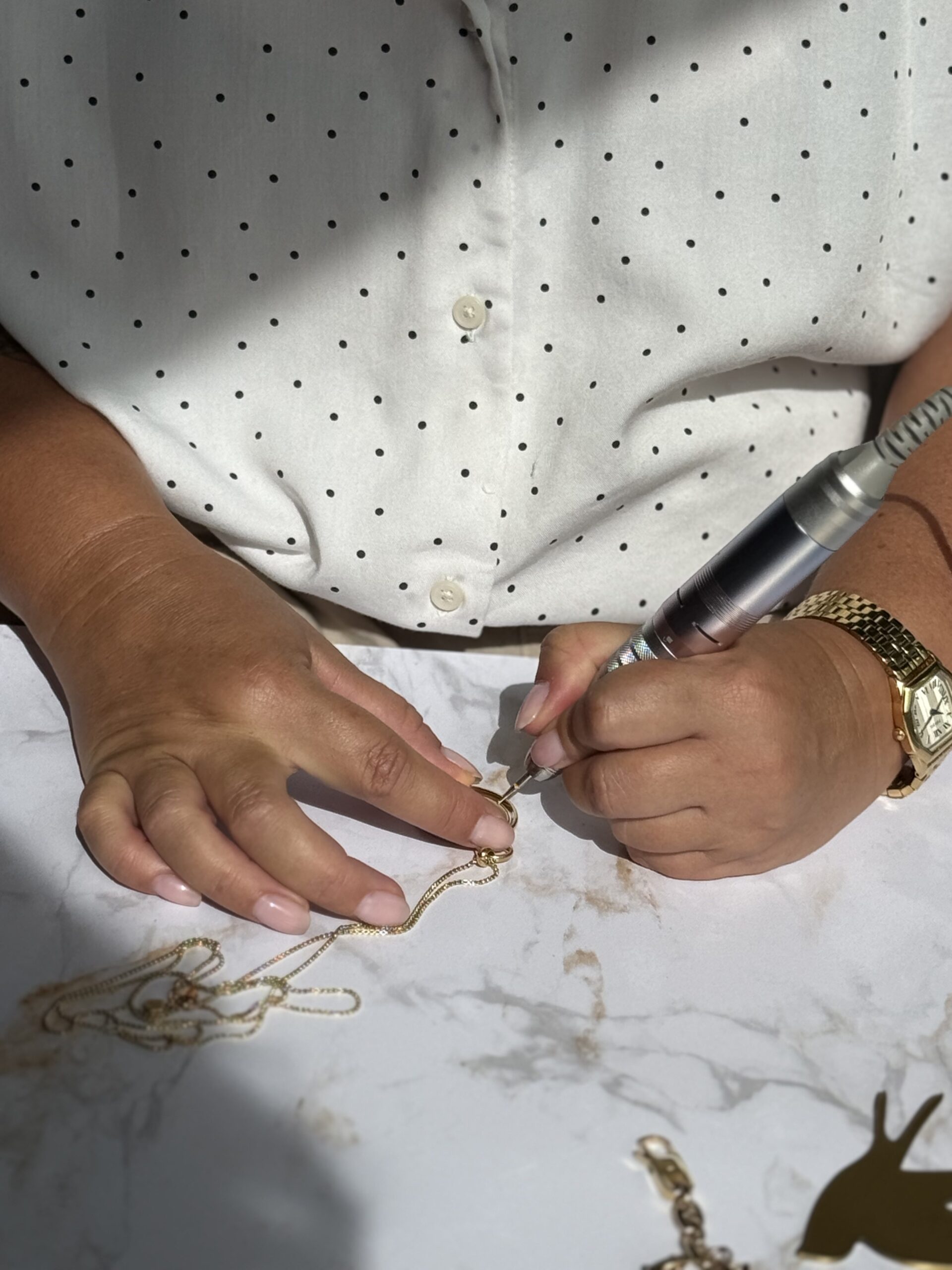 Gravure sur bijoux