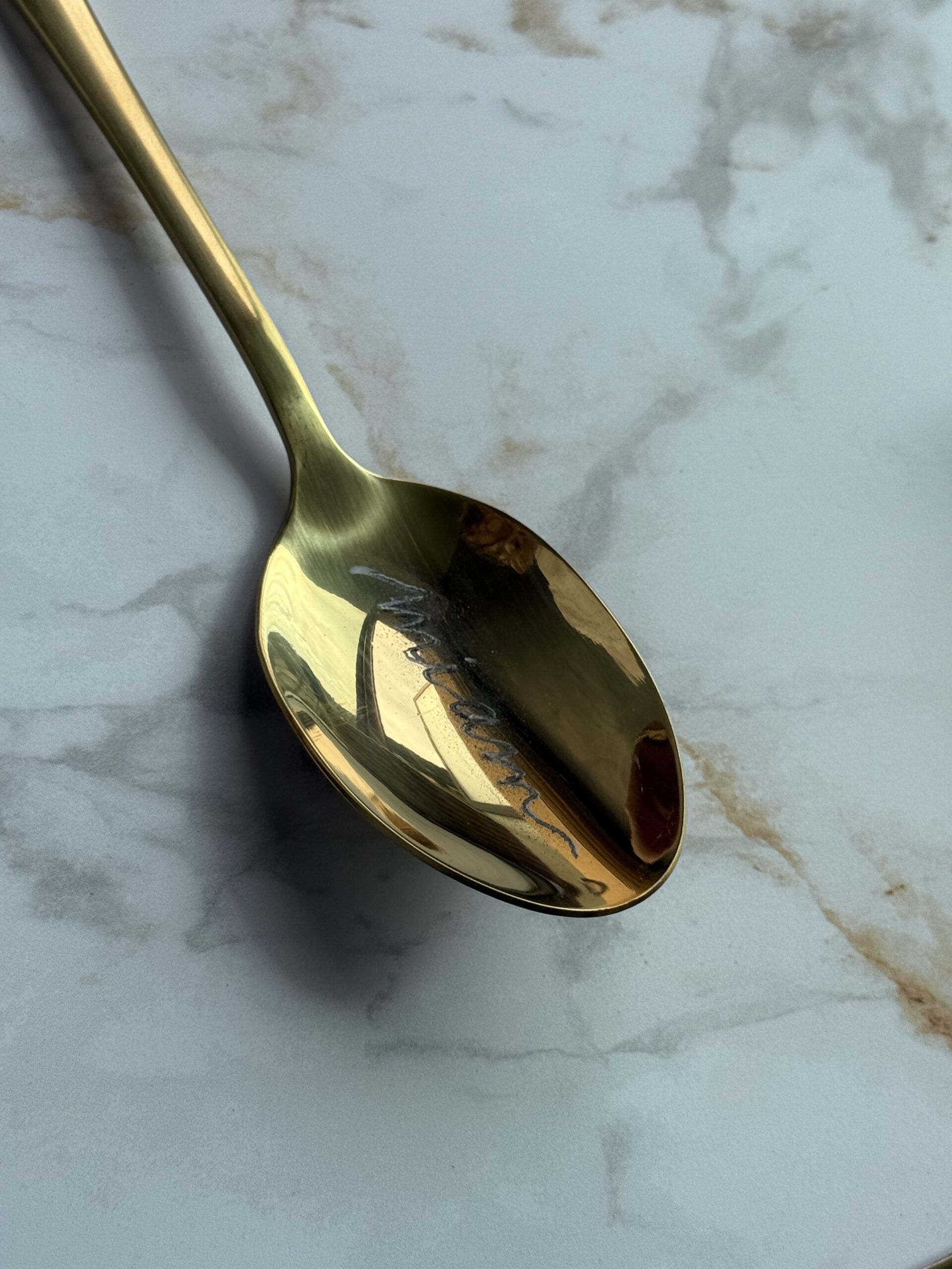 Gravure sur Couverts