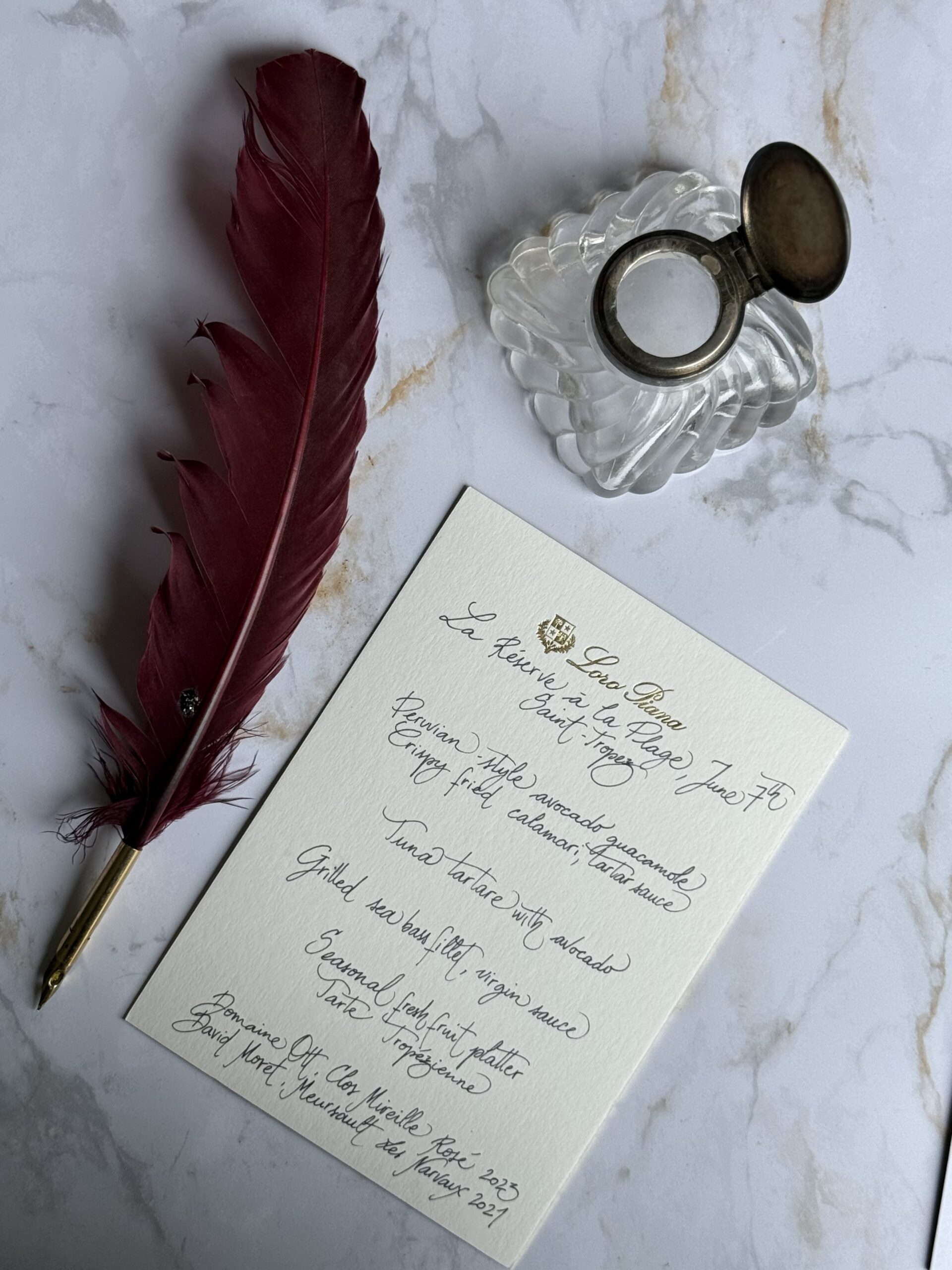 artiste calligraphe Nice