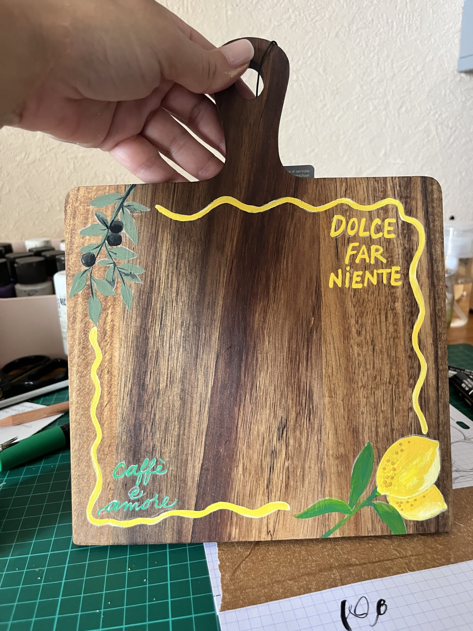 Atelier peinture sur planche apéro – Image 2